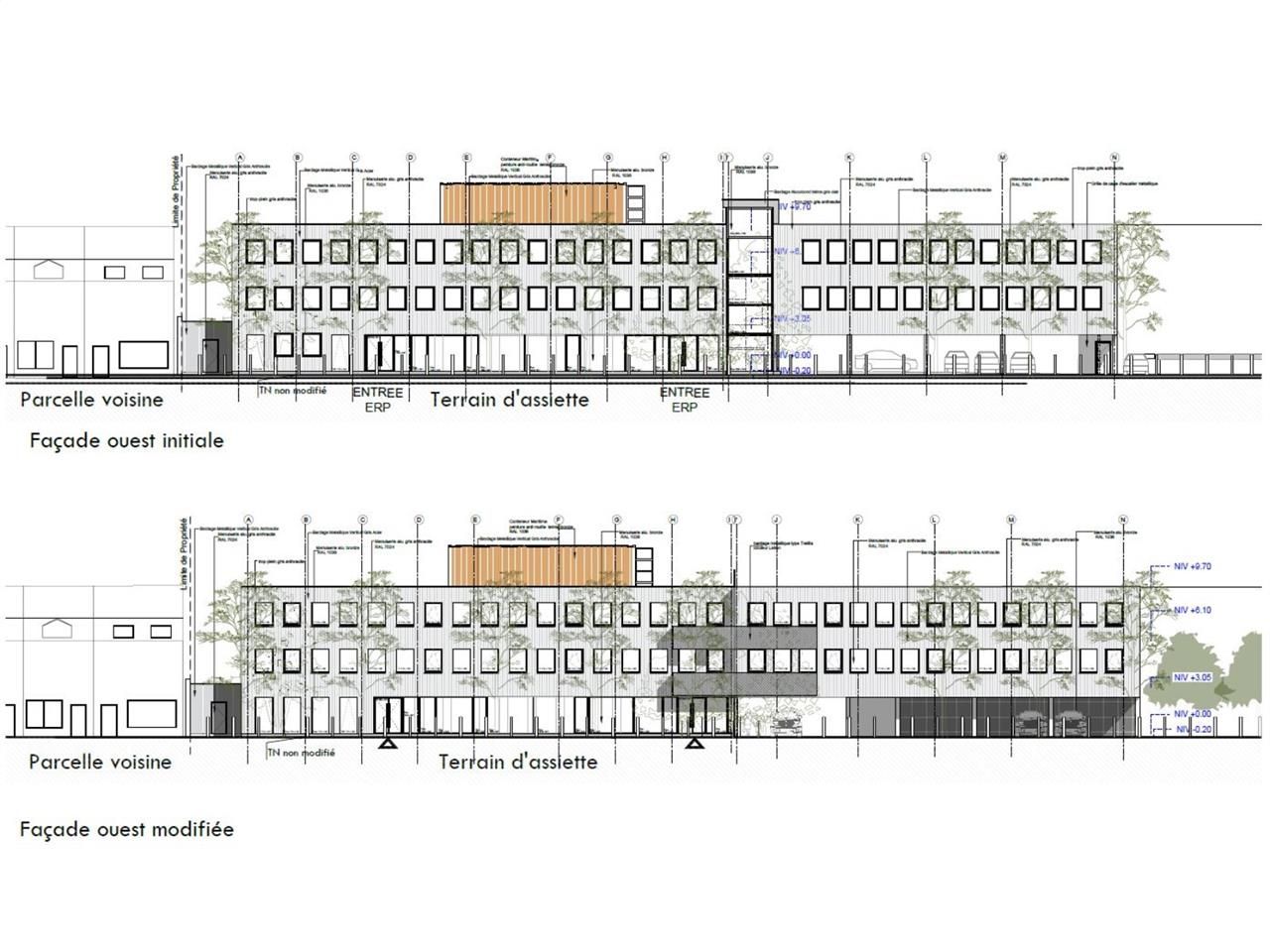 Vente bureaux 1000 m² divisibles à partir de 333 m²