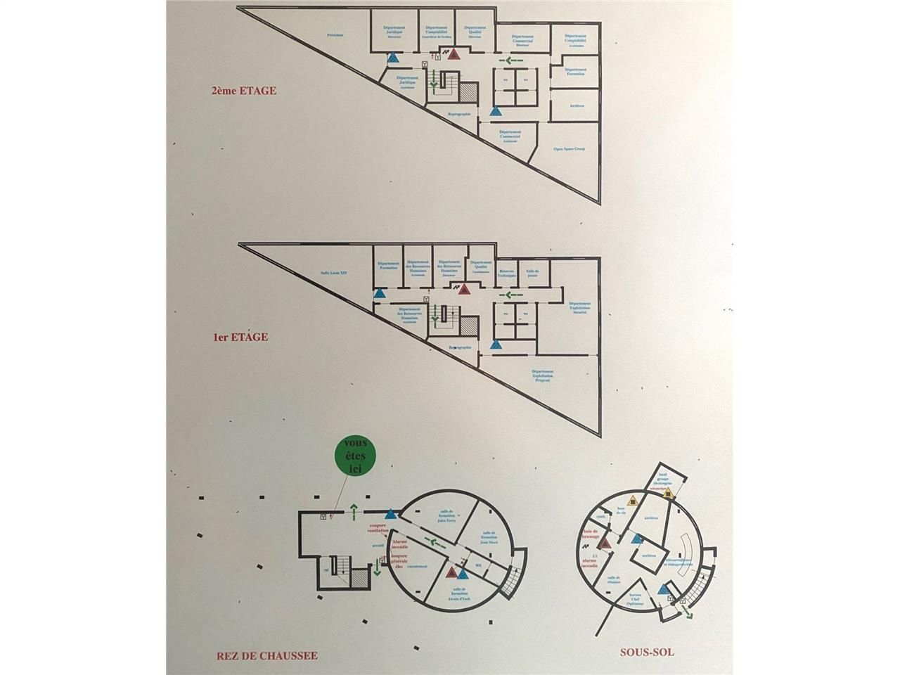 Location bureaux 900 m² divisibles à partir de 450 m²