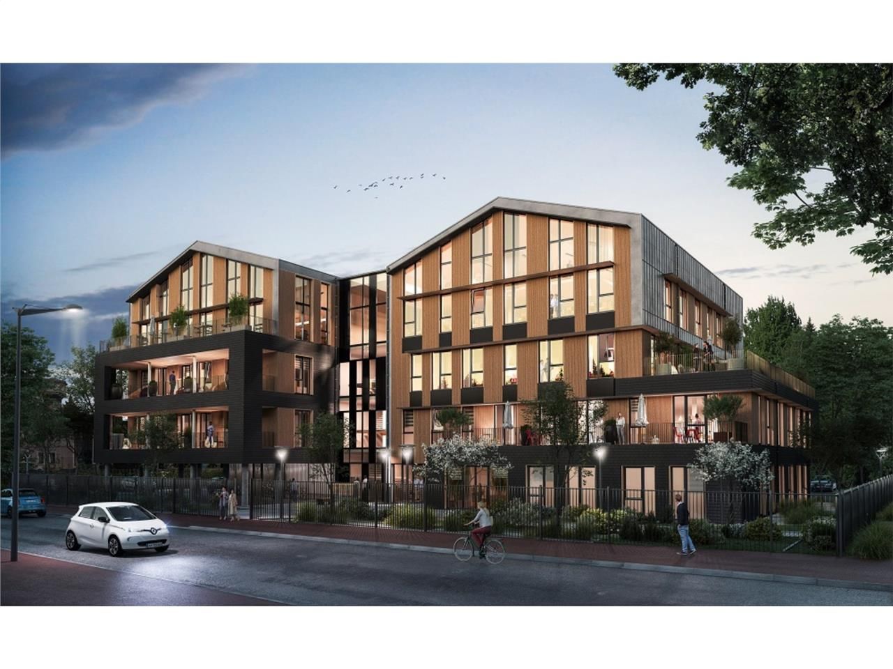 Ce nouveau programme de bureaux neufs développe e