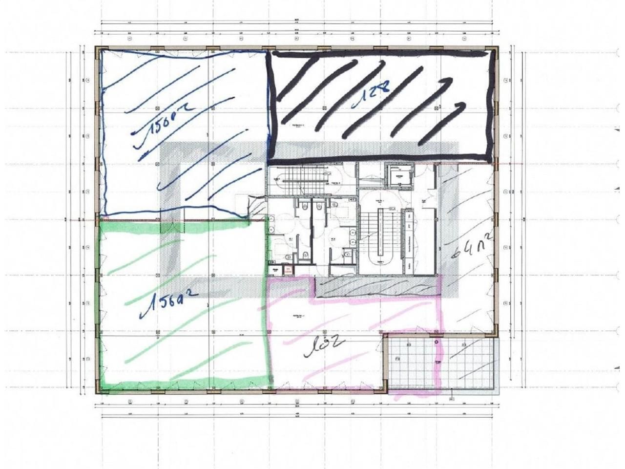 Location bureaux 568 m² divisibles à partir de 64 m²