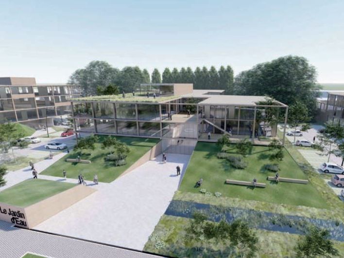 Parmi les opérations phares, le Jardin d'eau sur 