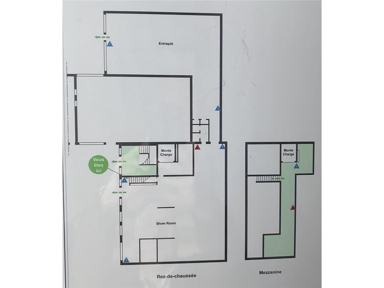 Location entrepots 872 m² divisibles à partir de 436 m²
