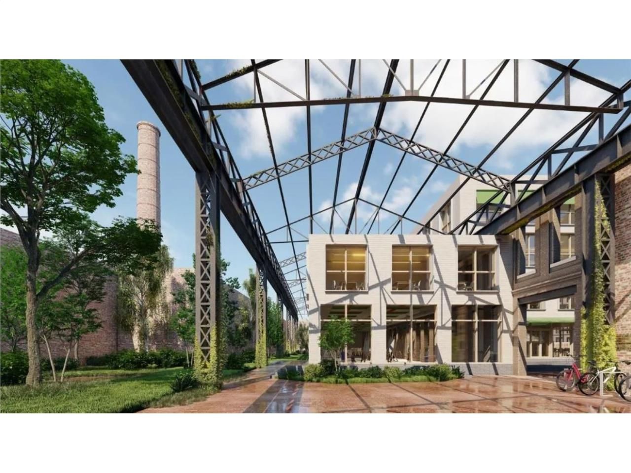 Situé dans la partie Sud d'Euralille, à la fronti