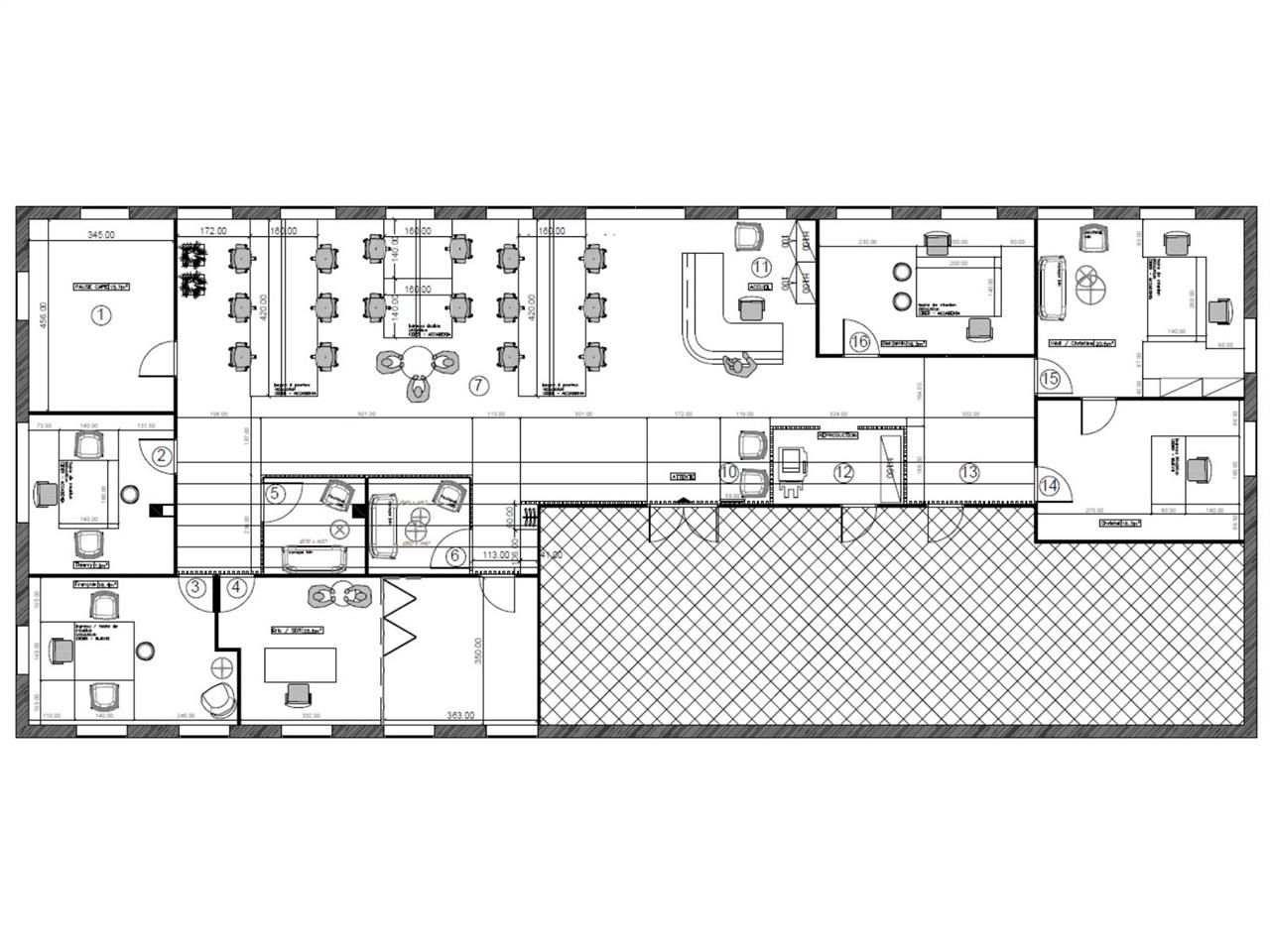 Vente bureaux 304 m² divisibles à partir de 150 m²