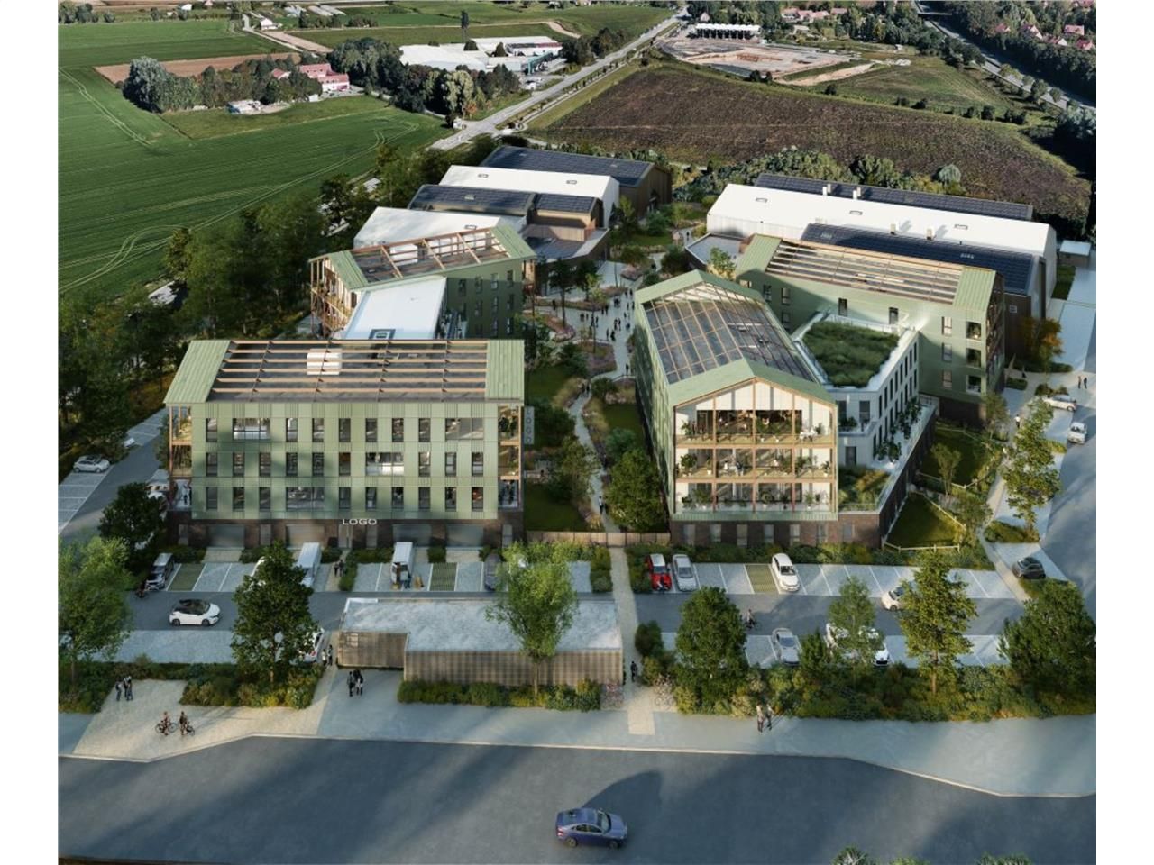 Situé au coeur du Pavé Stratégique sur la commune