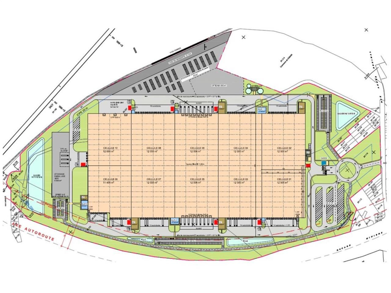 CBRE Lille vous propose à la location un entrepôt