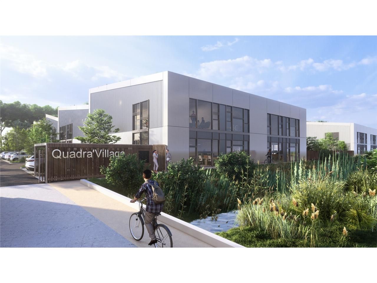 Découvrez QUADRA VILLAGE, un parc neuf ou nous co