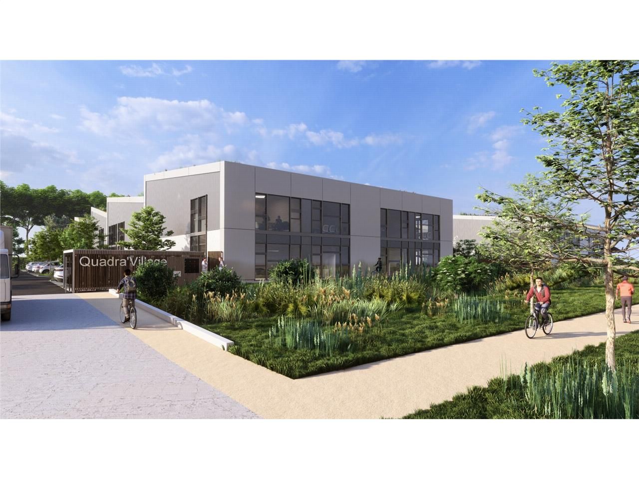 Découvrez QUADRA VILLAGE, un parc neuf ou nous co