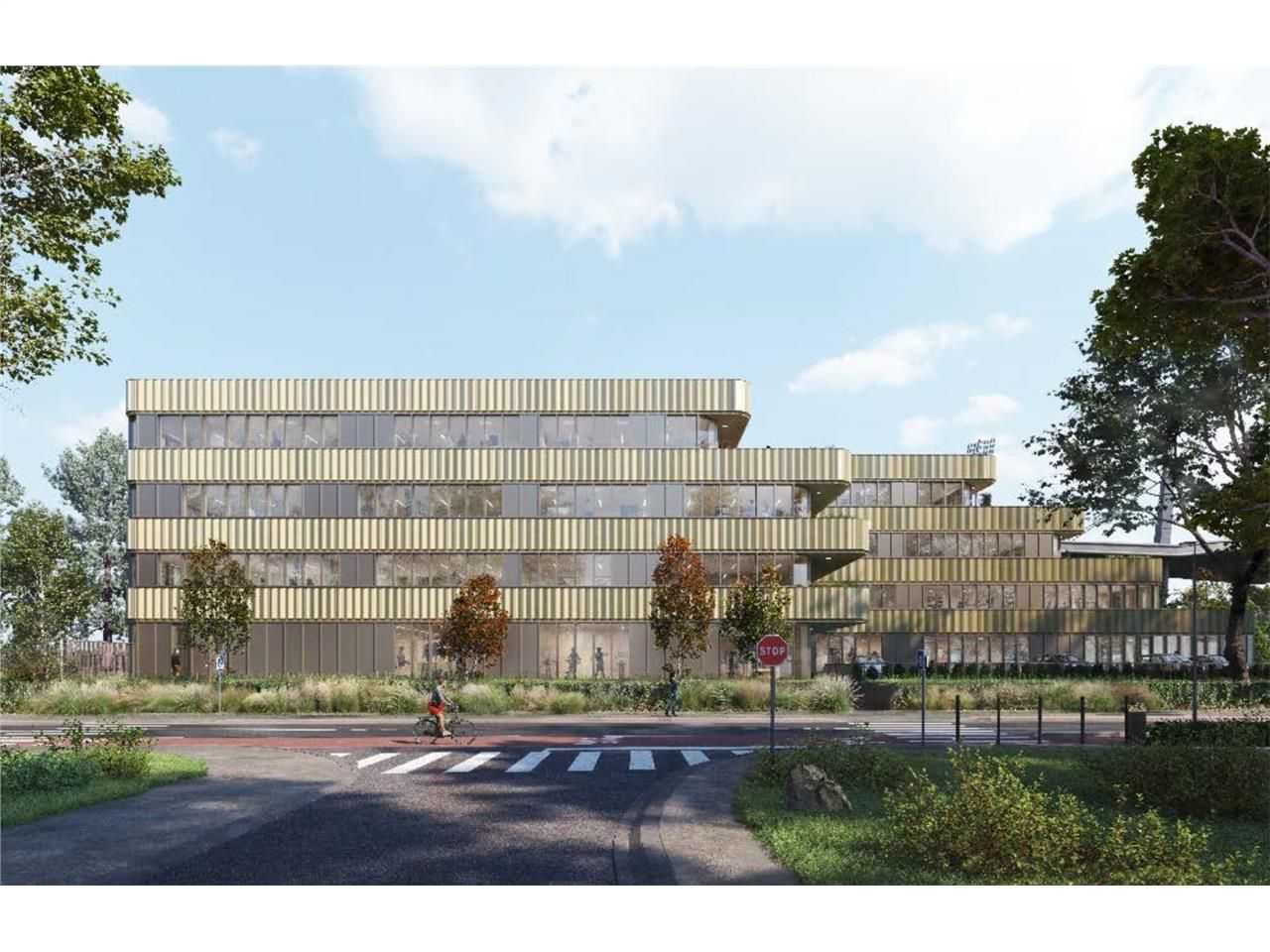 Implanté au pied du Stadium de Villeneuve-d'Ascq,