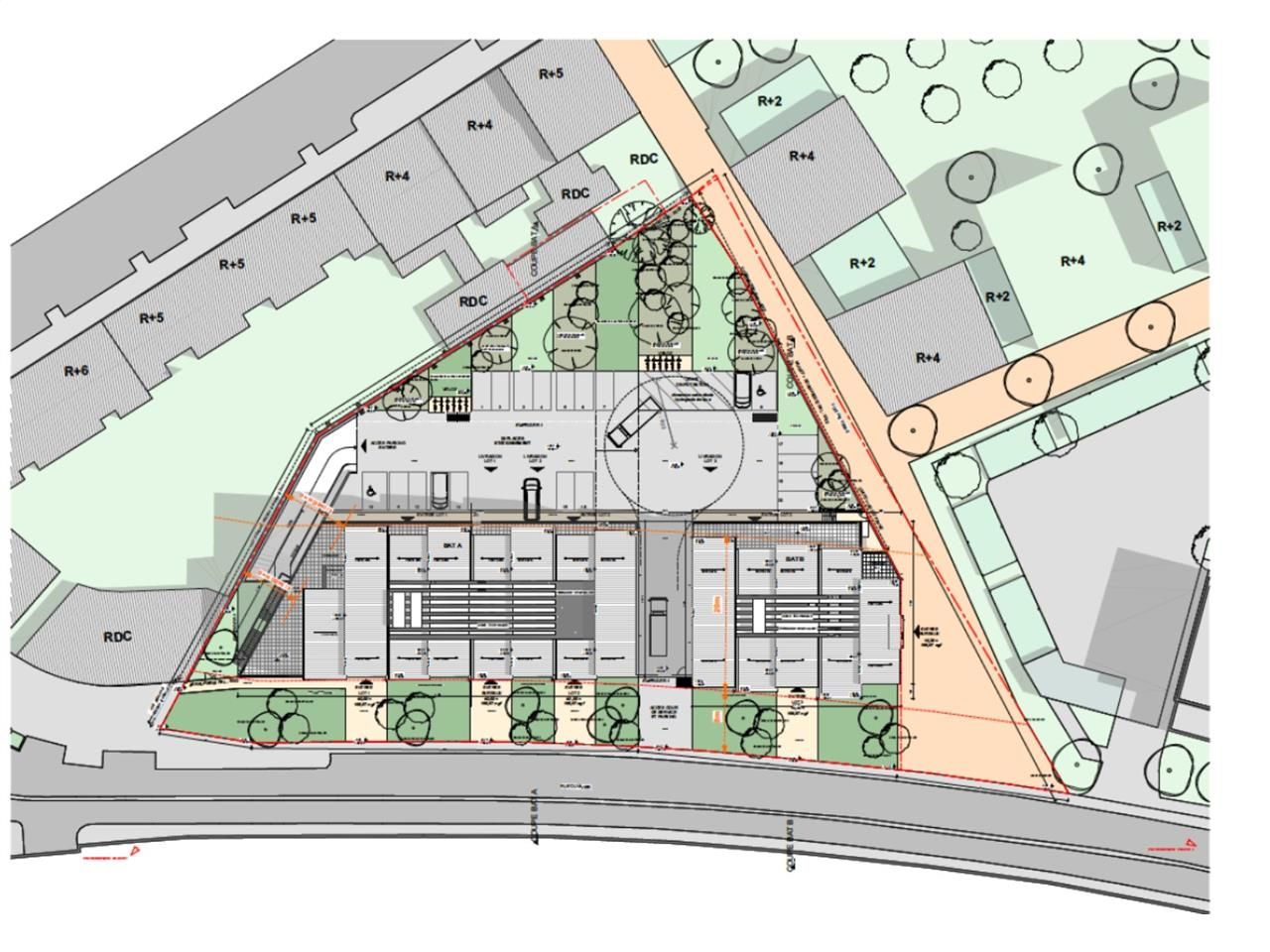 Location entrepots 729 m² non divisibles