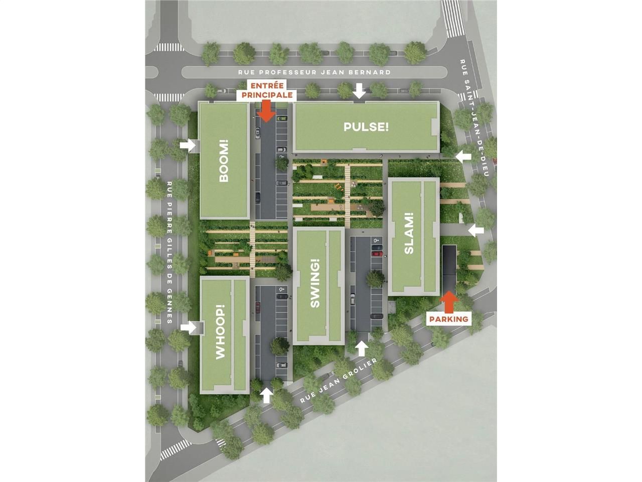 Location bureaux 7078 m² divisibles à partir de 116 m²