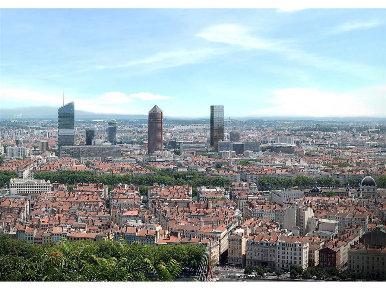 Au coeur du quartier d'affaires de la Part-Dieu e