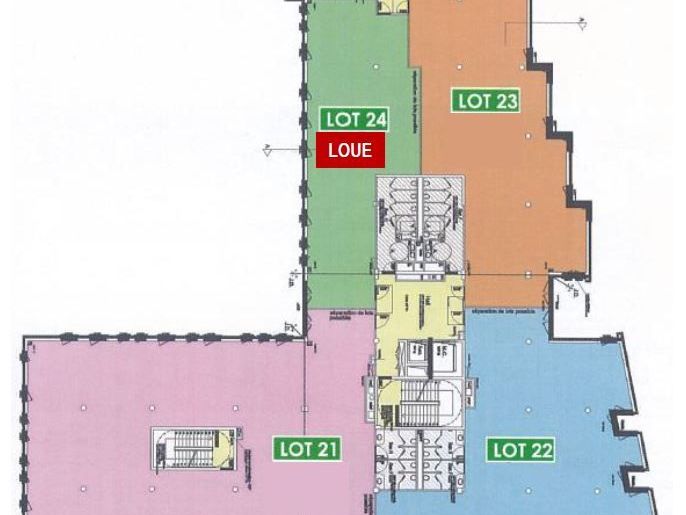 Immeuble de bureaux à louer, ERP 5, dernières nor