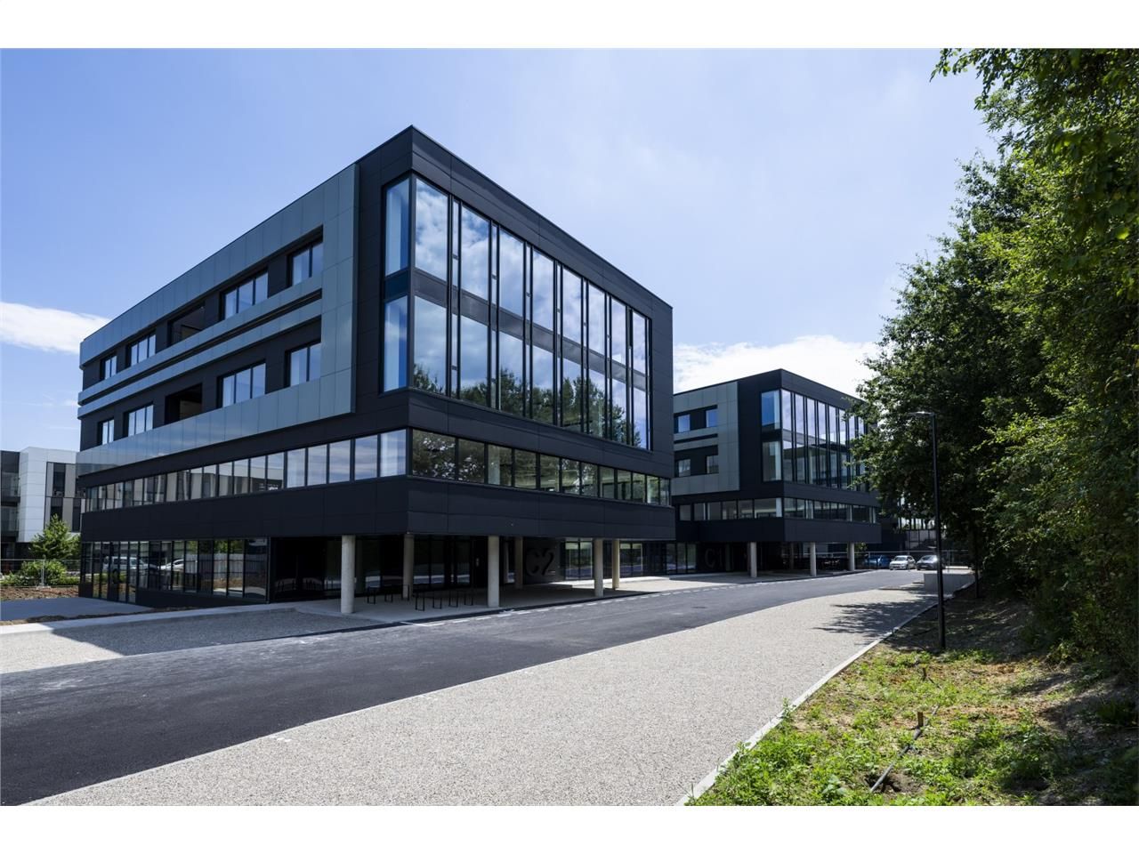 Programme de 16 730 m², composé de 7 bâtiments do