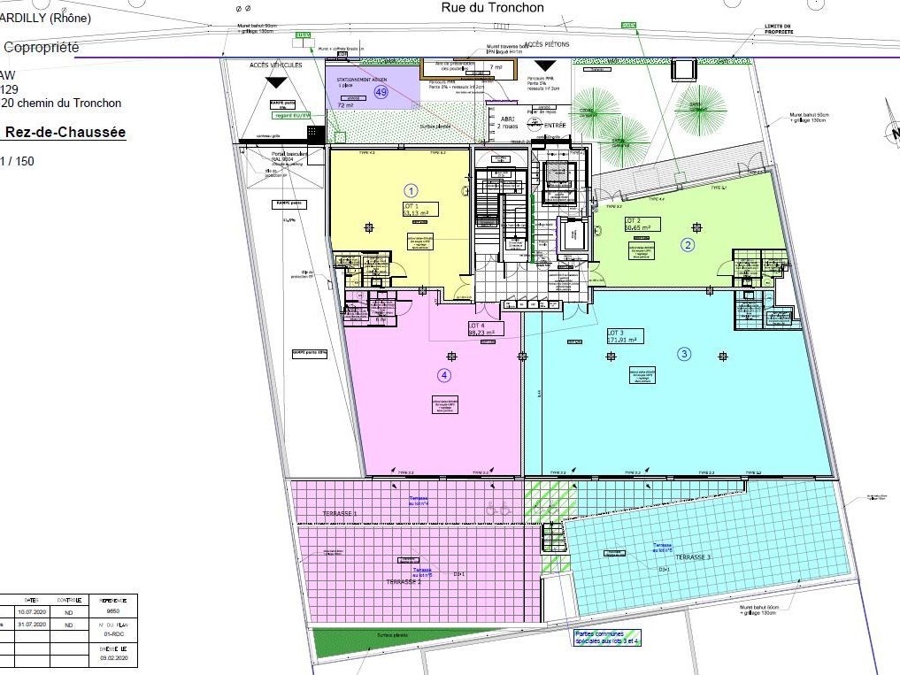 Location bureaux 425 m² divisibles à partir de 67 m²