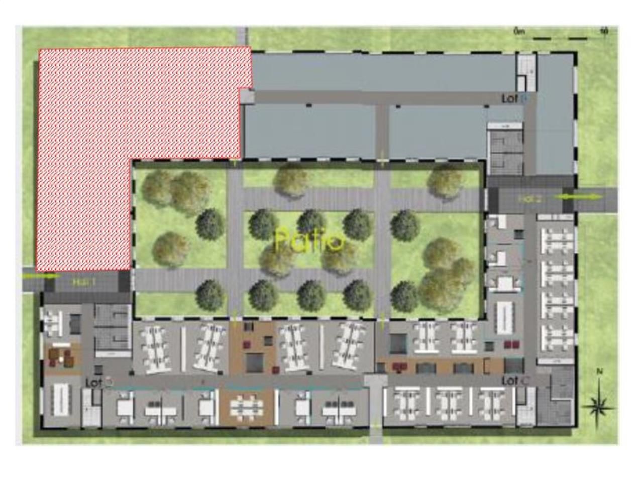Location bureaux 1827 m² divisibles à partir de 509 m²