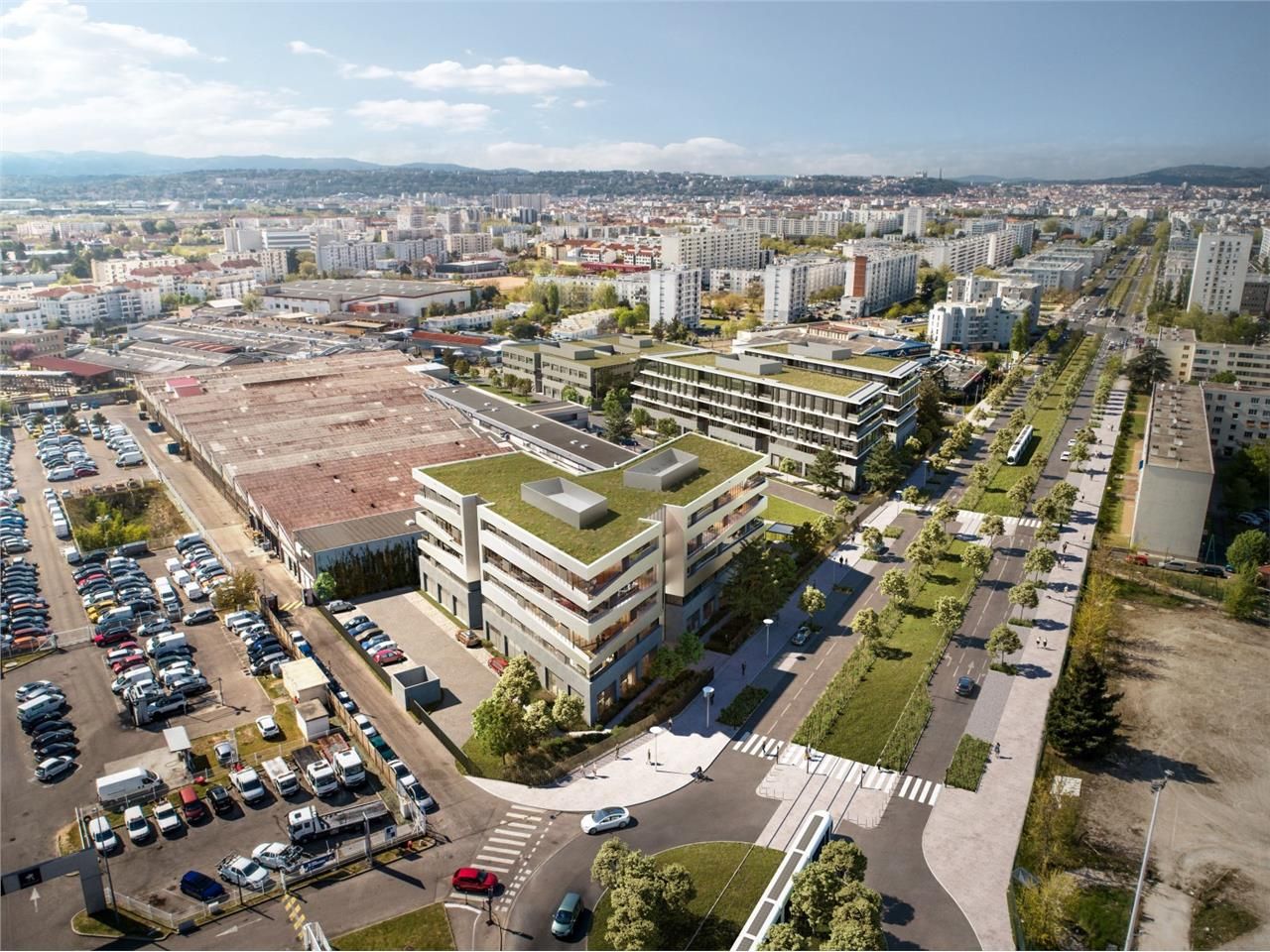 Modul'R Campus est un programme mixte (bureaux et