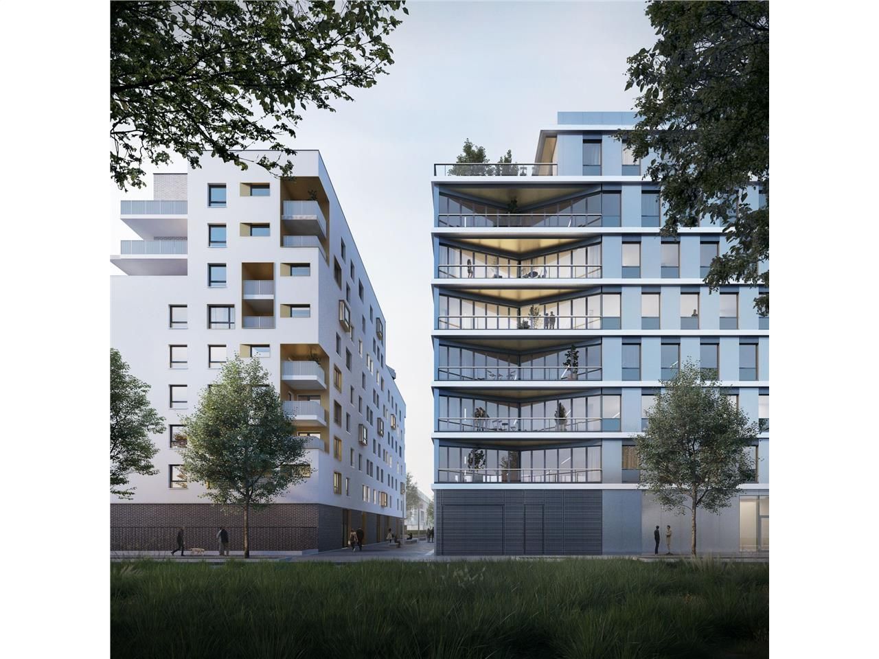 Au coeur de Grand Parilly, entre le métro D et le