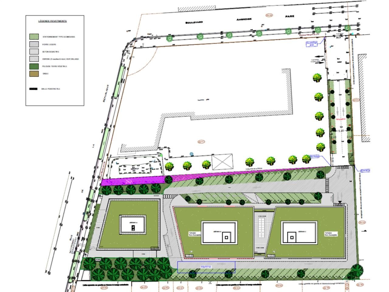 Location bureaux 6110 m² divisibles à partir de 104 m²