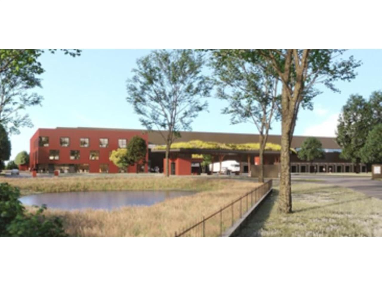 Au Nord-Est de Lyon, en façade de l'autoroute A46