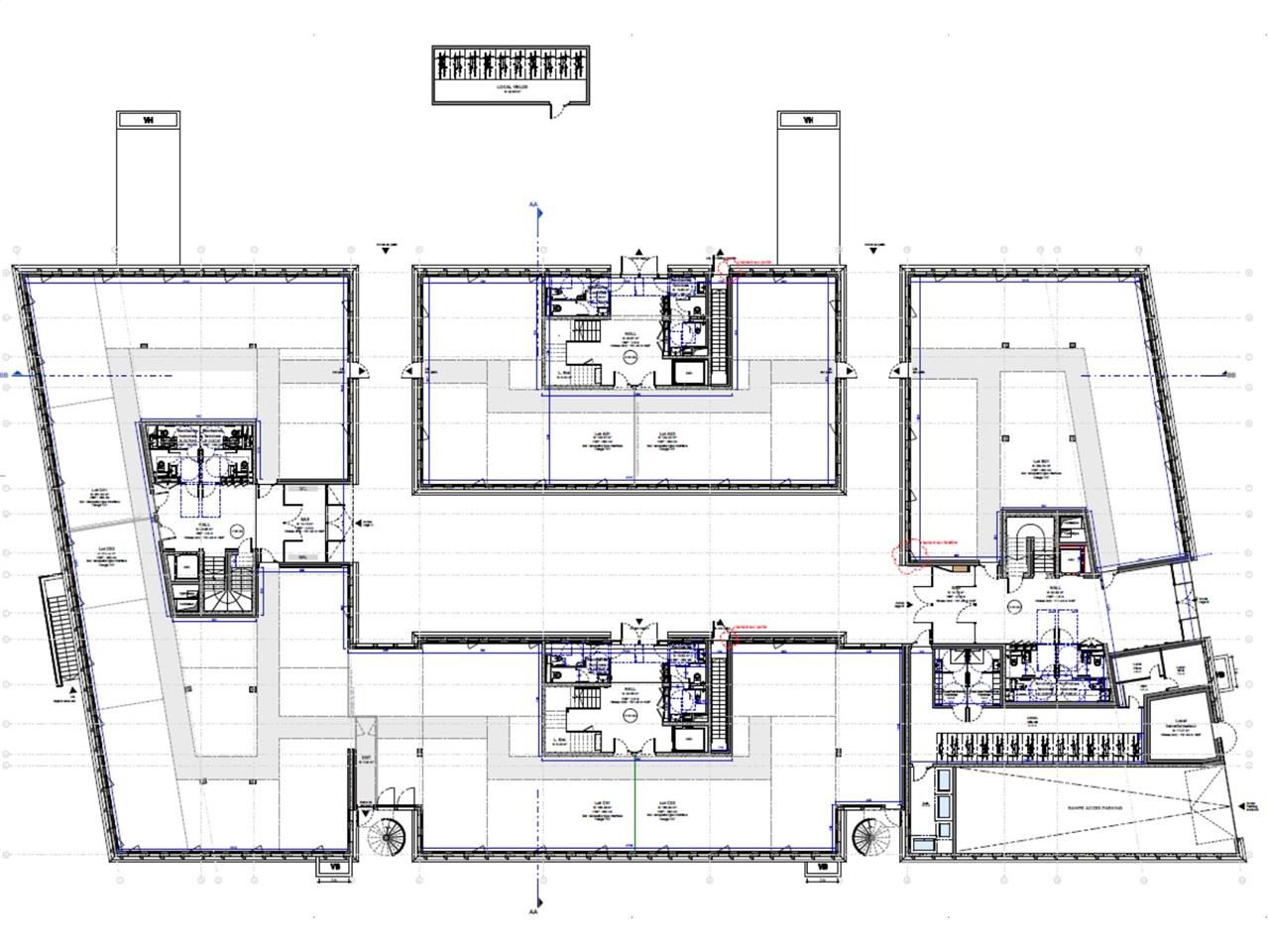 Vente bureaux 3333 m² divisibles à partir de 117 m²