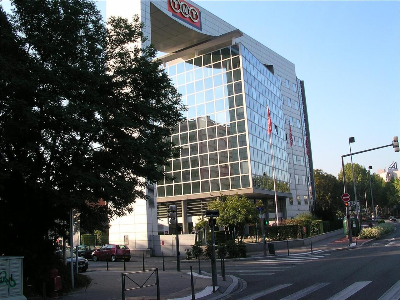 Au sein de l'immeuble de bureaux le River Side à 