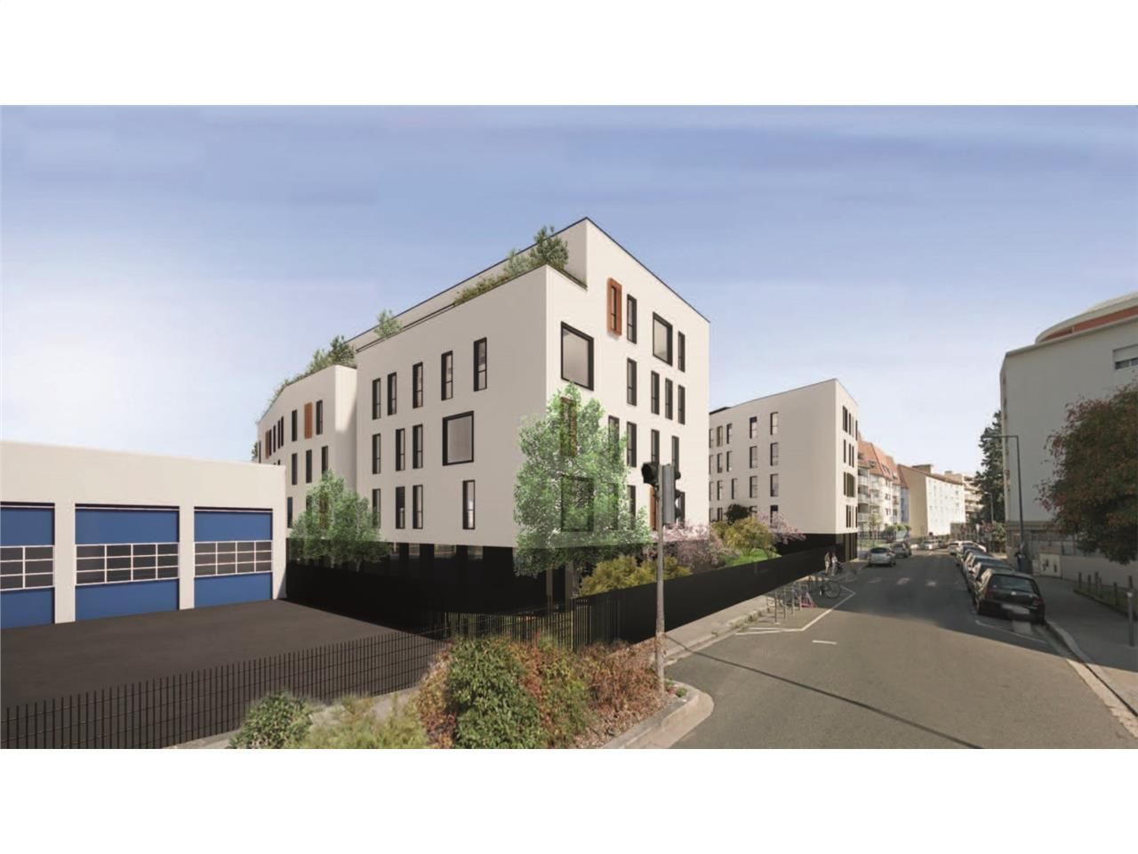 Immeuble indépendant à construire situé au coeur