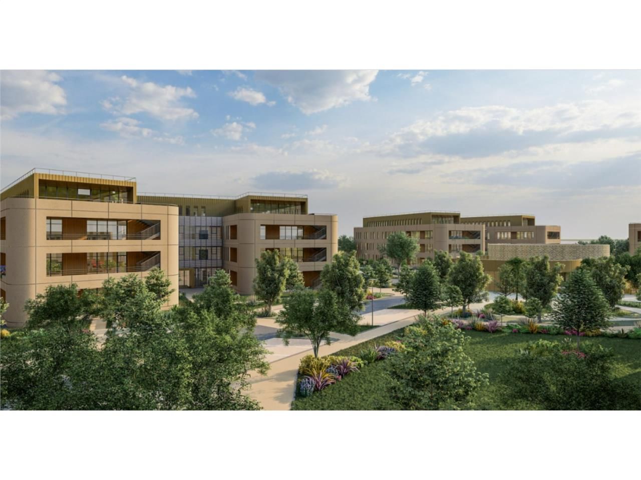 Le Parc EVEREST est un ensemble immobilier de bur