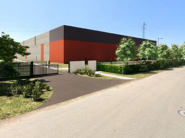 Façade A7, proximité Valence Sud, sur un terrain