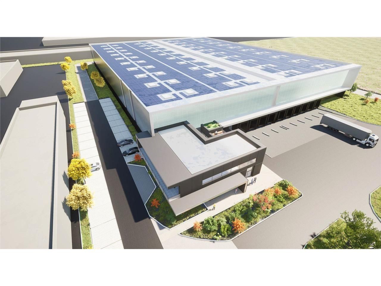 Au Sud-Est de Lyon, sur la zone logistique de l'I