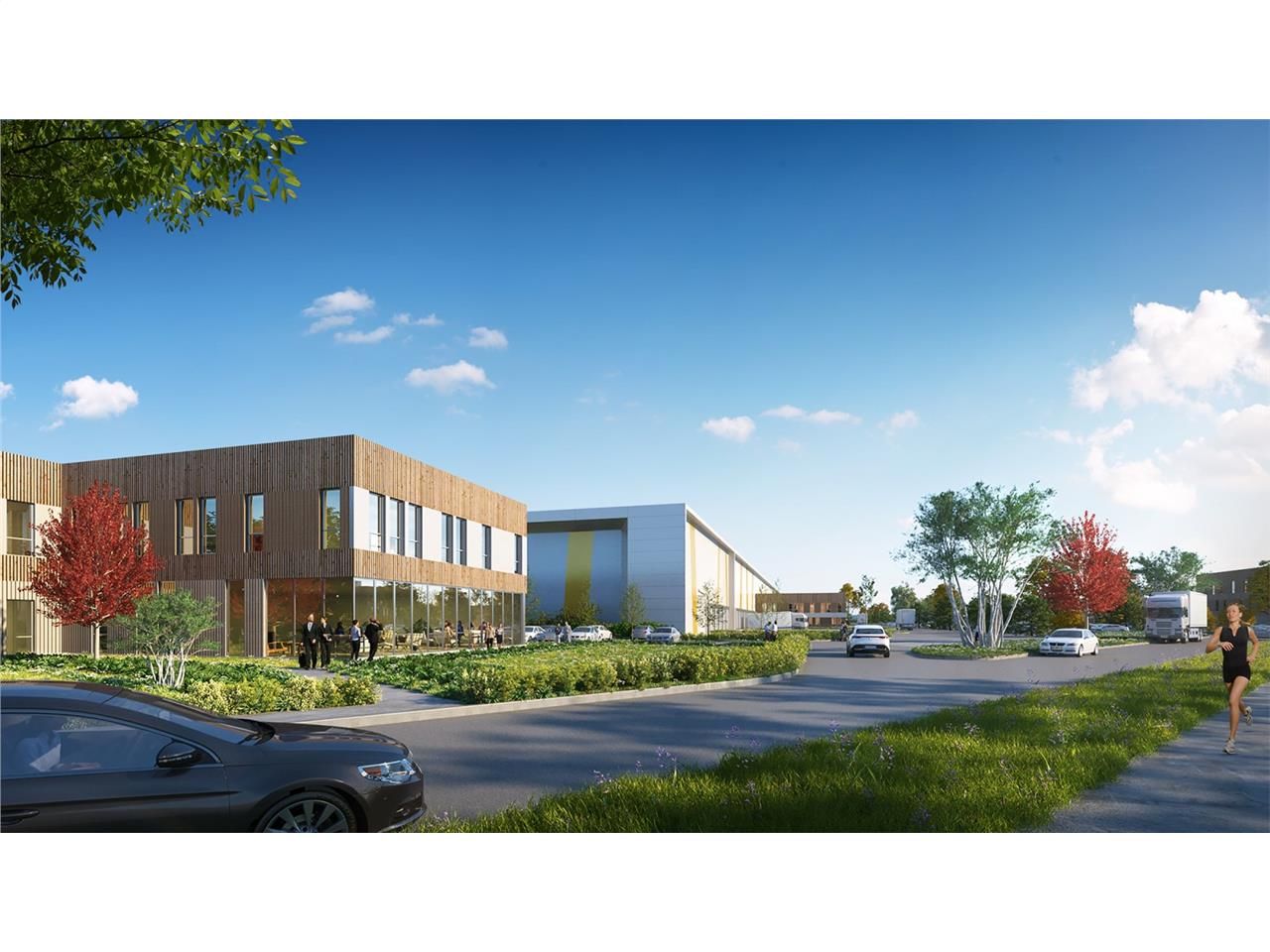 Immeuble neuf labélisé HQE NF Bâtiment tertiaire 