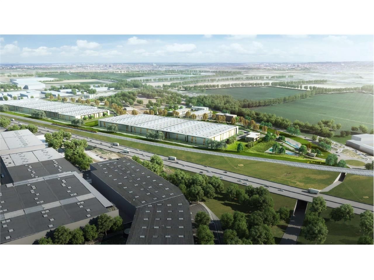 Immeuble neuf labélisé HQE NF Bâtiment tertiaire 