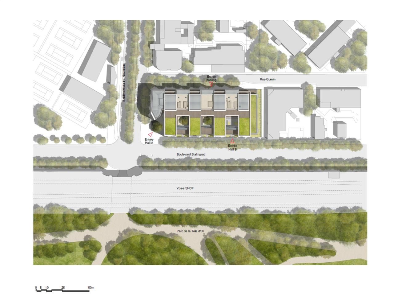 Location bureaux 1380 m² divisibles à partir de 243 m²