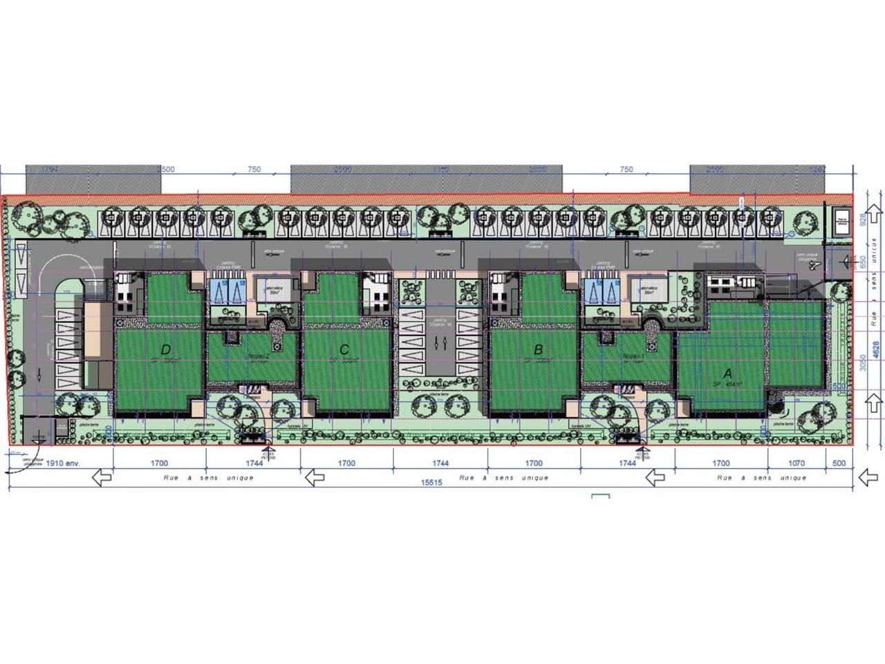 Vente bureaux 511 m² divisibles à partir de 184 m²