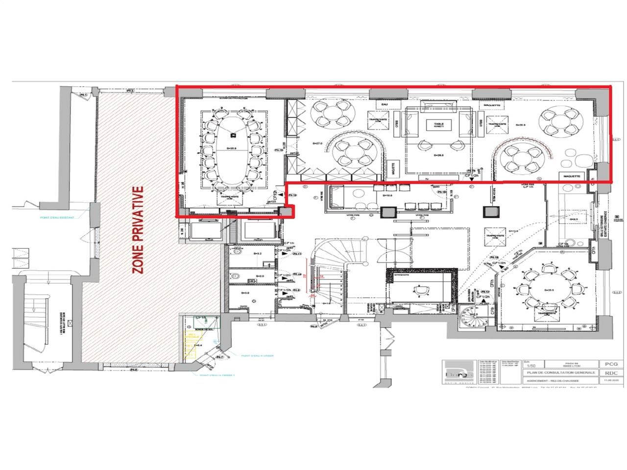 Location bureaux 461 m² divisibles à partir de 100 m²