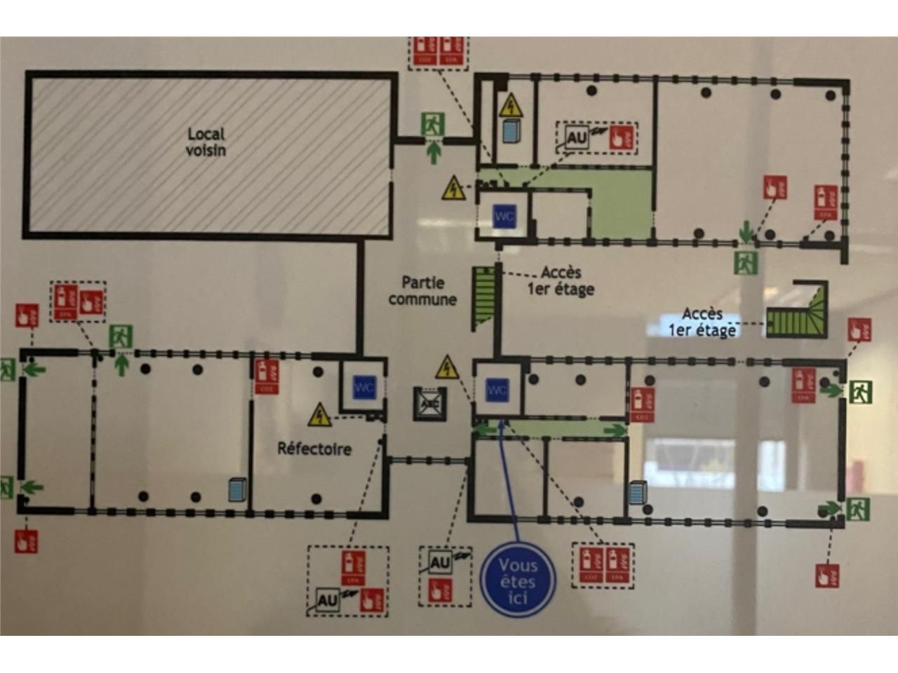 Location bureaux 291 m² non divisibles