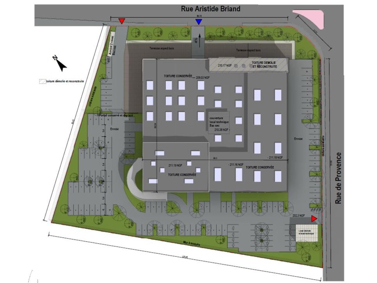 Vente entrepots 5114 m² divisibles à partir de 318 m²
