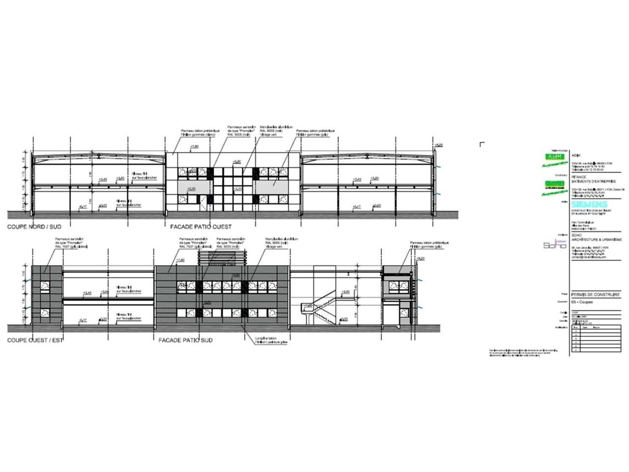 Vente bureaux 4400 m² non divisibles