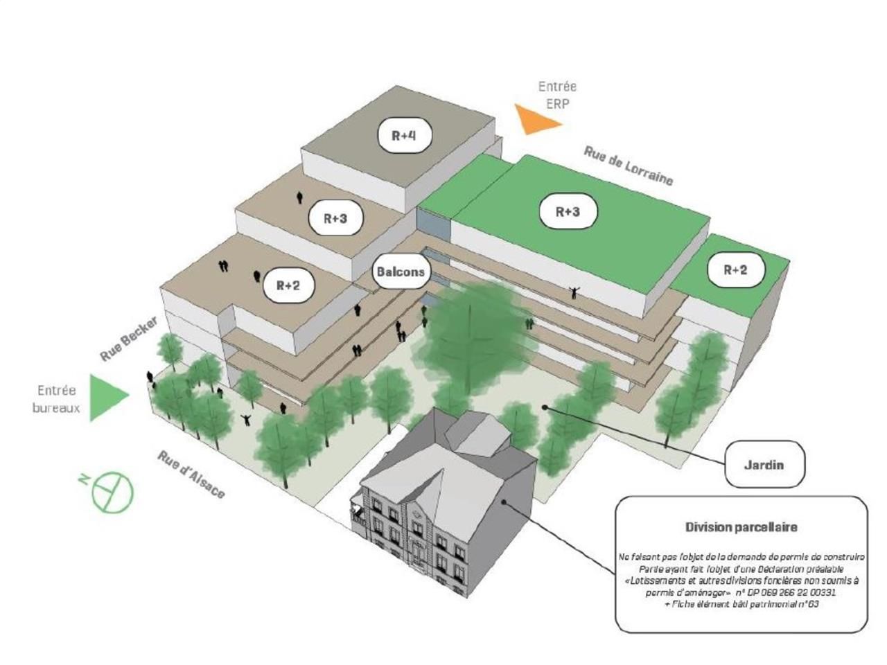 Vente bureaux 4845 m² divisibles à partir de 927 m²