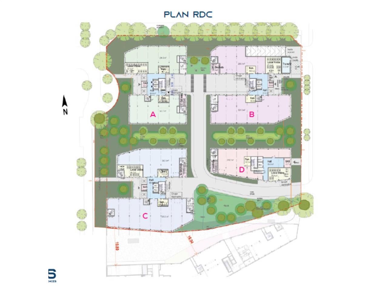 Location bureaux 16701 m² divisibles à partir de 193 m²