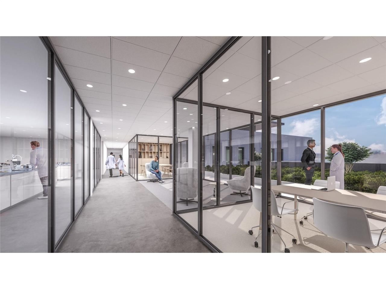 Inédit à Lyon. Un projet mixant le Bureaux et le 