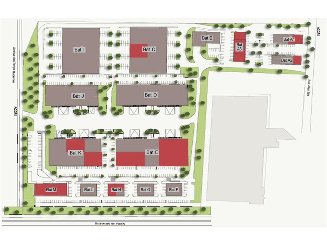 Location entrepots 4219 m² divisibles à partir de 493 m²