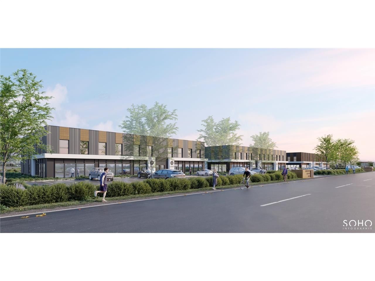 CBRE Lyon vous propose de découvrir Le PARC AEROS