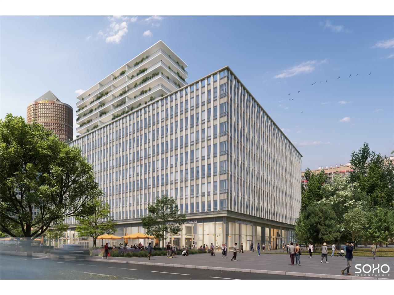 Au coeur de la Part-Dieu, le quartier d'affaires 