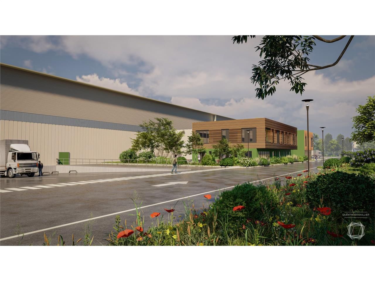 Situé à proximité de l'A7, reliant Marseille et L