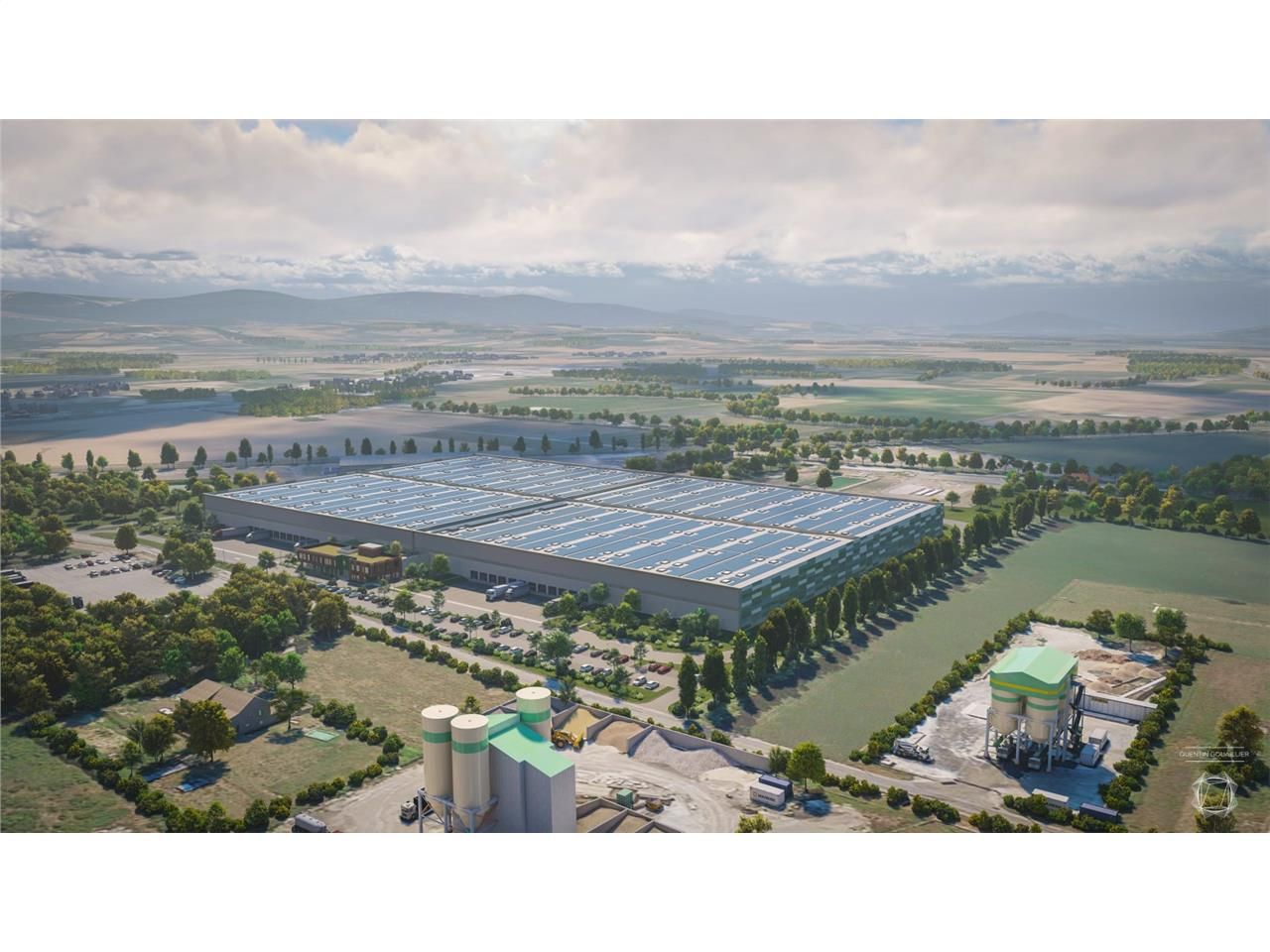 Situé à proximité de l'A7, reliant Marseille et L