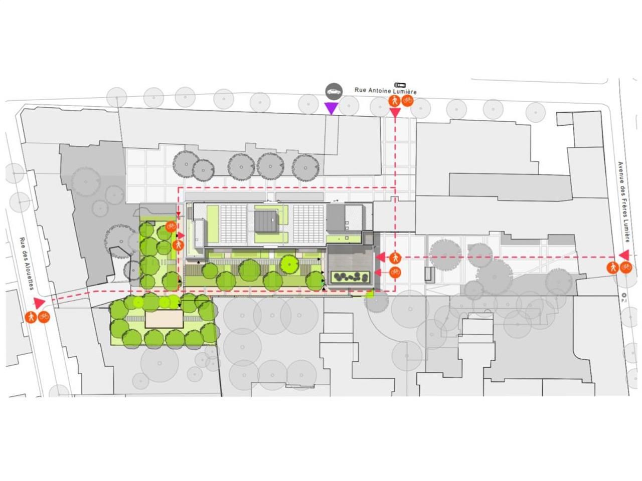 Location bureaux 5300 m² divisibles à partir de 2500 m²