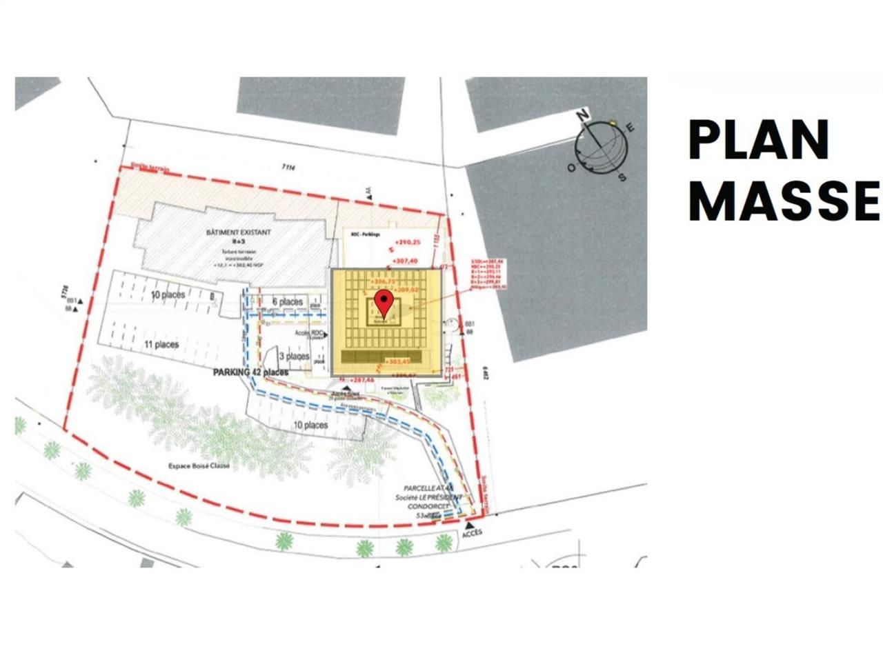 Location bureaux 869 m² divisibles à partir de 41 m²