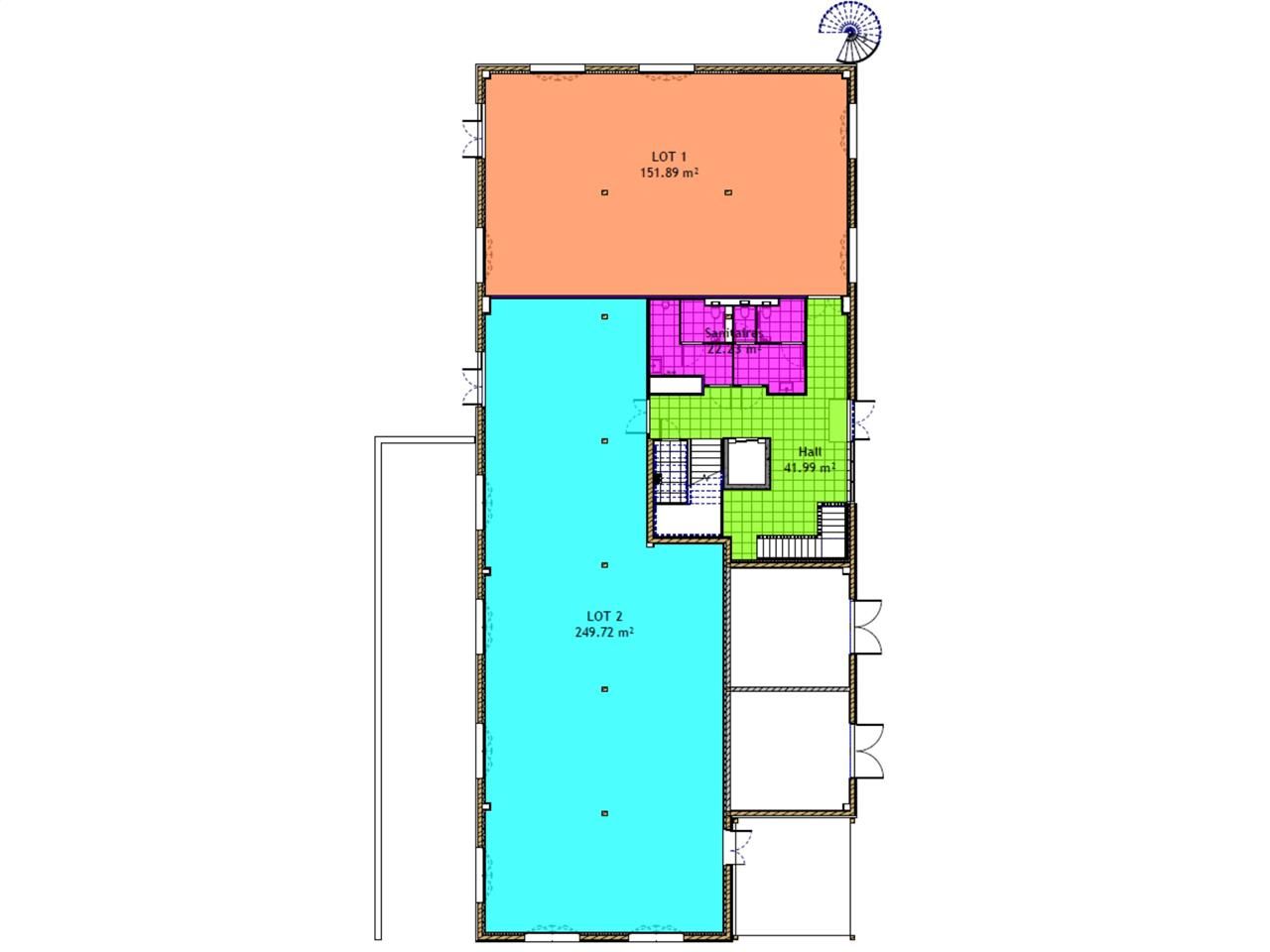 Immeuble de bureaux neuf en structure bois et car