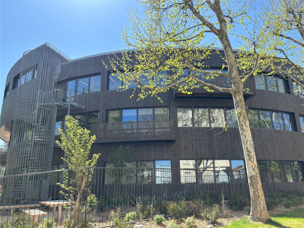 A proximité du métro République à Villeurbanne,